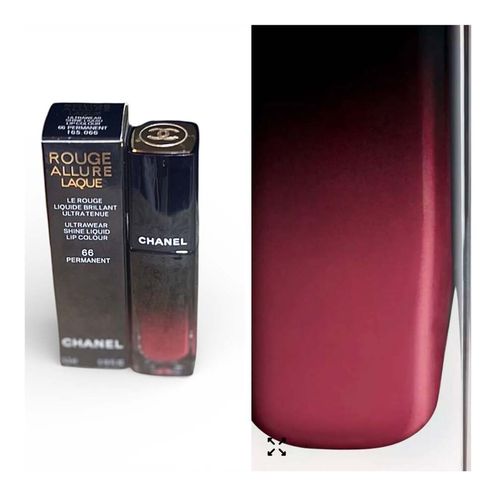 Chanel Rouge Allure Laque Ultrawear Shine Liquid Lip Colour - 66 Permanent. NIB! - Picture 2 of 11